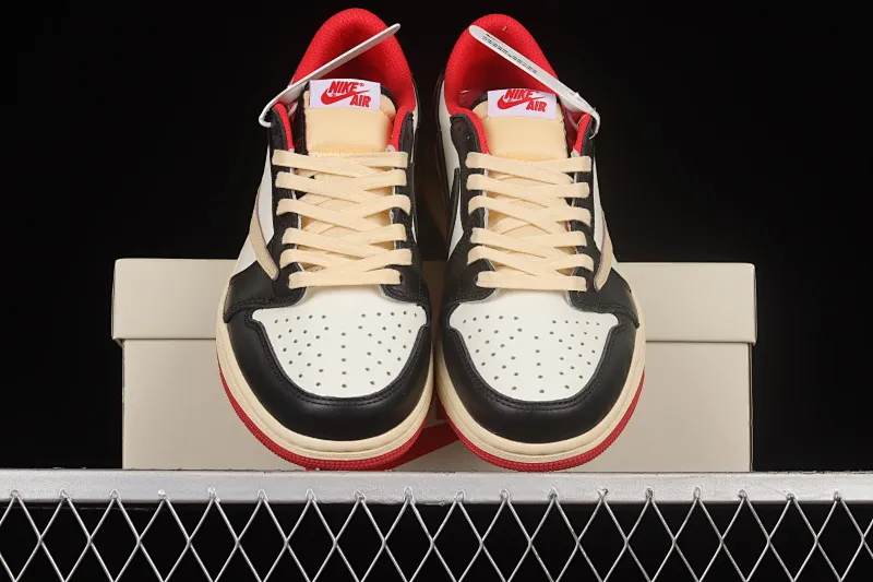 All categories Air Jordan Jordan series basketball shoes Air Jordan 1 Low Travis Scott x Air Jordan 1 Low OG AJ1 undercut low top CQ4278-125